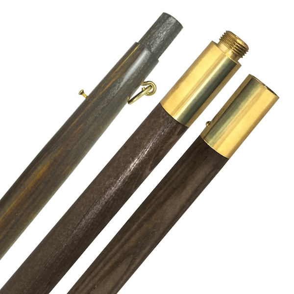 Oak Finished Indoor Parade Pole - 7'x1"